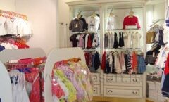 Торговое оборудование магазина детской одежды Baby Star коллекция ЭЛИТ ГОЛД Фото 12