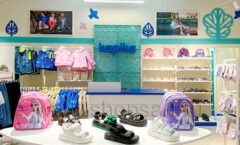 Торговое оборудование детского магазина обуви Kapika ТРЦ Весна коллекция РАДУГА Фото 02