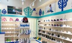 Торговое оборудование детского магазина обуви Kapika ТРЦ Весна коллекция РАДУГА Фото 19