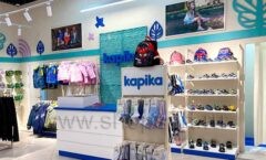 Торговое оборудование детского магазина обуви Kapika ТРЦ Весна коллекция РАДУГА Фото 27