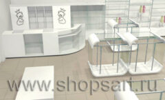 Дизайн интерьера магазина детской одежды Винни ТЦ Dream House Барвиха 3 этаж торговое оборудование 21 ВЕК Дизайн 7