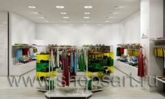 Дизайн интерьера магазина детской одежды Винни ТЦ Dream House Барвиха 2 этаж торговое оборудование 21 ВЕК Дизайн 7