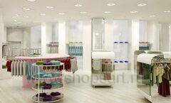 Дизайн интерьера магазина детской одежды Винни ТЦ Юнимолл торговое оборудование 21 ВЕК Дизайн 09