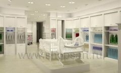 Дизайн интерьера магазина детской одежды Винни ТЦ Юнимолл торговое оборудование 21 ВЕК Дизайн 25