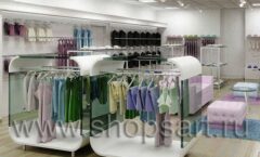 Дизайн интерьера магазина детской одежды Винни Москва Рублевкое шоссе торговое оборудование 21 ВЕК Дизайн 05