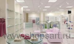 Дизайн интерьера магазина детской одежды Жирафа Ставрополь торговое оборудование 21 ВЕК Дизайн 3