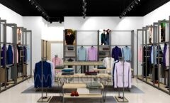Дизайн интерьера магазина одежды торговое оборудование МОДНЫЙ ШОПИНГ Дизайн 11