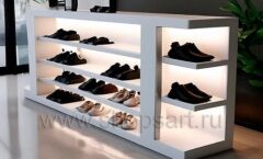 Дизайн интерьера магазина обуви торговое оборудование ЭЛИТ СТИЛЬ Дизайн 03