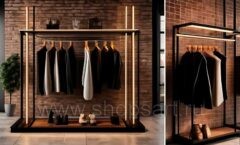 Дизайн интерьера 2 магазина одежды торговое оборудование ЛОФТ Дизайн 16