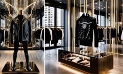 Дизайн интерьера магазина одежды торговое оборудование BLACK STAR Дизайн 1
