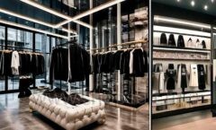 Дизайн интерьера магазина одежды торговое оборудование BLACK STAR Дизайн 6