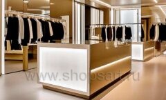 Дизайн интерьера 2 магазина одежды торговое оборудование ZARA Дизайн 4