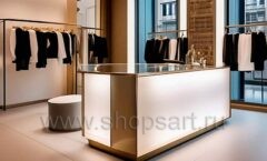 Дизайн интерьера 2 магазина одежды торговое оборудование ZARA Дизайн 6