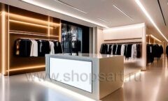 Дизайн интерьера 2 магазина одежды торговое оборудование ZARA Дизайн 8
