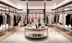 Дизайн интерьера 2 магазина одежды торговое оборудование ZARA Дизайн 9