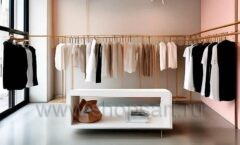 Дизайн интерьера 3 магазина одежды торговое оборудование ZARA Дизайн 03