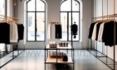 Дизайн интерьера 3 магазина одежды торговое оборудование ZARA Дизайн 05