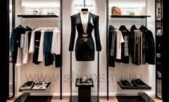 Дизайн интерьера 2 магазина одежды торговое оборудование BLACK STAR Дизайн 2