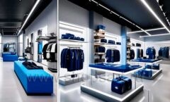 Дизайн интерьера 2 магазина спортивной одежды торговое оборудование АТЛАНТ Дизайн 08