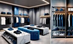 Дизайн интерьера 2 магазина спортивной одежды торговое оборудование АТЛАНТ Дизайн 12