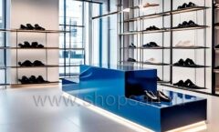 Дизайн интерьера магазина обуви торговое оборудование СИНИЙ ВЕТЕР Дизайн 06