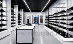 Дизайн интерьера 2 магазина обуви торговое оборудование СТИЛЬ ЛОФТ Дизайн 05