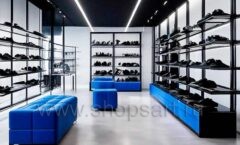 Дизайн интерьера 2 магазина обуви торговое оборудование СТИЛЬ ЛОФТ Дизайн 06