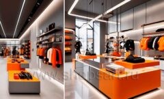 Дизайн интерьера 3 магазина спортивной одежды торговое оборудование АТЛАНТ Дизайн 05