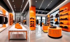 Дизайн интерьера 3 магазина спортивной одежды торговое оборудование АТЛАНТ Дизайн 10