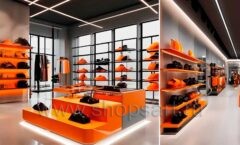 Дизайн интерьера 3 магазина спортивной одежды торговое оборудование АТЛАНТ Дизайн 12