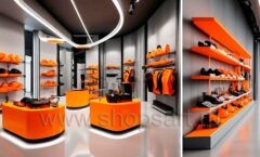 Дизайн интерьера 3 магазина спортивной одежды торговое оборудование АТЛАНТ Дизайн 18
