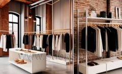 Дизайн интерьера 3 магазина одежды торговое оборудование МОДНЫЙ ШОПИНГ Дизайн 15
