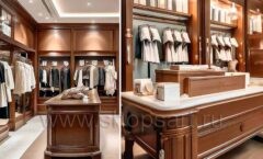 Дизайн интерьера 3 магазина мужской одежды торговое оборудование МУЖСКОЙ СТИЛЬ Дизайн 04