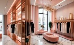 Дизайн интерьера магазина женской одежды торговое оборудование ИСАБЕЛЬ Дизайн 1