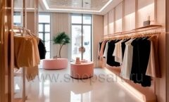 Дизайн интерьера магазина женской одежды торговое оборудование ИСАБЕЛЬ Дизайн 2