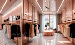 Дизайн интерьера магазина женской одежды торговое оборудование ИСАБЕЛЬ Дизайн 4