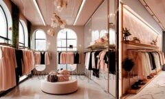 Дизайн интерьера магазина женской одежды торговое оборудование ИСАБЕЛЬ Дизайн 8