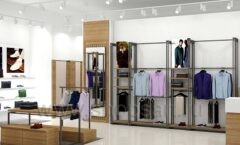 Дизайн интерьера магазина мужской одежды 4 торговое оборудование МОДНЫЙ ШОПИНГ Дизайн 05