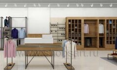 Дизайн интерьера магазина мужской одежды 4 торговое оборудование МОДНЫЙ ШОПИНГ Дизайн 09