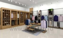 Дизайн интерьера магазина мужской одежды 4 торговое оборудование МОДНЫЙ ШОПИНГ Дизайн 10