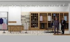 Дизайн интерьера магазина мужской одежды 4 торговое оборудование МОДНЫЙ ШОПИНГ Дизайн 13