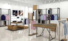 Дизайн интерьера магазина мужской одежды 4 торговое оборудование МОДНЫЙ ШОПИНГ Дизайн 18