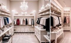 Дизайн интерьера магазина одежды торговое оборудование ЭЛИТ ГОЛД Дизайн 3