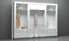 Торговый шкаф для магазина одежды торговое оборудование 21 ВЕК