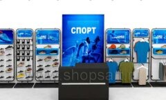 Дизайн интерьера спортивного магазина торговое оборудование СПОРТ Дизайн 02