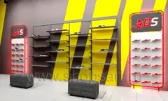 Дизайн интерьера спортивного магазина BS торговое оборудование СПОРТ Дизайн 5