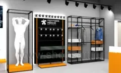 Дизайн интерьера магазина одежды Полтора Ивана торговое оборудование АТЛАНТ Дизайн 05