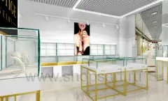 Дизайн интерьера ювелирного магазина PRESTIGE торговое оборудование СОВРЕМЕННЫЙ СТИЛЬ Дизайн 01