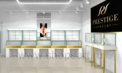 Дизайн интерьера ювелирного магазина PRESTIGE торговое оборудование СОВРЕМЕННЫЙ СТИЛЬ Дизайн 12