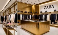 Дизайн интерьера магазина одежды 6 торговое оборудование ЗОЛОТАЯ ЛИНИЯ Дизайн 01